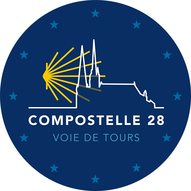 Compostelle 28 - Eure & Loir - Logo