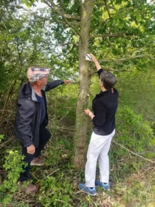 Balisage des Chemins- Compostelle 28