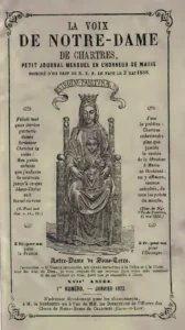 La voix de notre dame de Chartres - Janvier 1873
