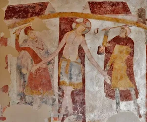 Cloyes-sur-le-Loir - Église Saint-Georges - Peinture murale